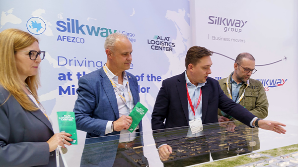 Silk Way Group şirkətlər qrupu Air Cargo Europe 2025 sərgisində SW AFEZCO və Alat Logistics Center brendlərini təqdim etdi