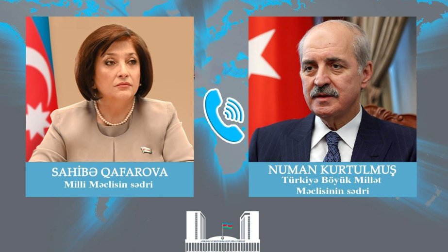 Milli Məclisin sədri Sahibə Qafarova yenidən TBMM-in sədri seçilməsi münasibətilə Numan Kurtulmuşu təbrik edib