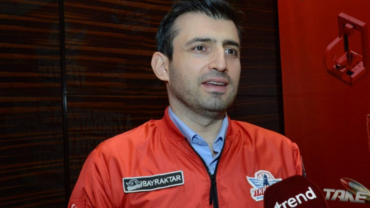 Azərbaycanda qurduğumuz şirkəti ilə yüksək texnologiya inkişaf edirik - Selçuk Bayraktar (VİDEO)