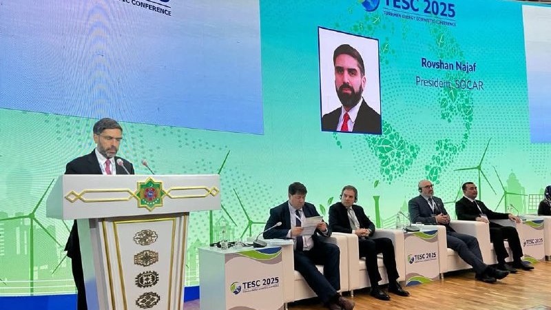 SOCAR dekarbonizasiya təşəbbüsləri üzrə görülən işləri Türkmənistanda təqdim edib