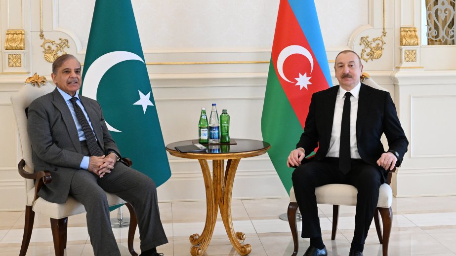 Prezident İlham Əliyev ilə Məhəmməd Şahbaz Şərif arasında telefon danışığı olub