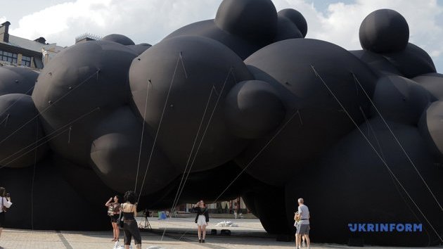 Kyiv Unveils War-Themed Art Ahead of Burning Man Festival