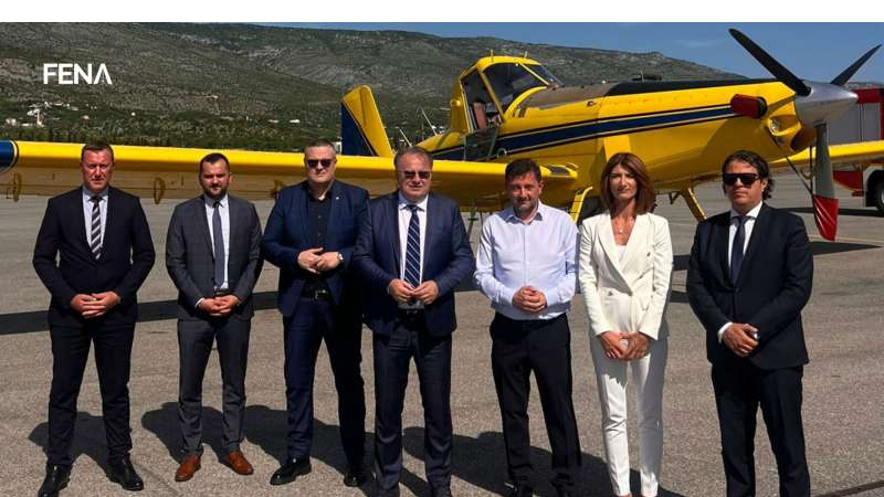 Mostar Airport gets high-tech ally in wildfire battle