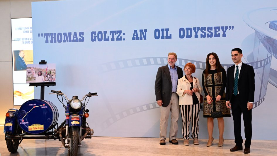 Baku hosts premiere of “Thomas Goltz: An Oil Odyssey” documentary