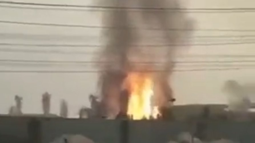 İsrail Cənubi Pars qaz yatağına xidmət edən obyekti vurub (VİDEO)