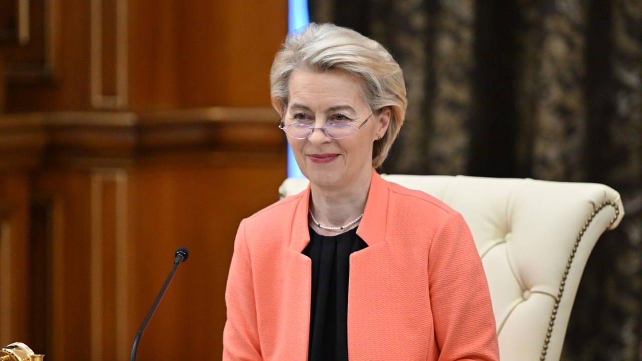 Avropa Komissiyasının sədri Ursula fon der Lyayen İsrail prezidenti ilə telefon danışığı aparıb