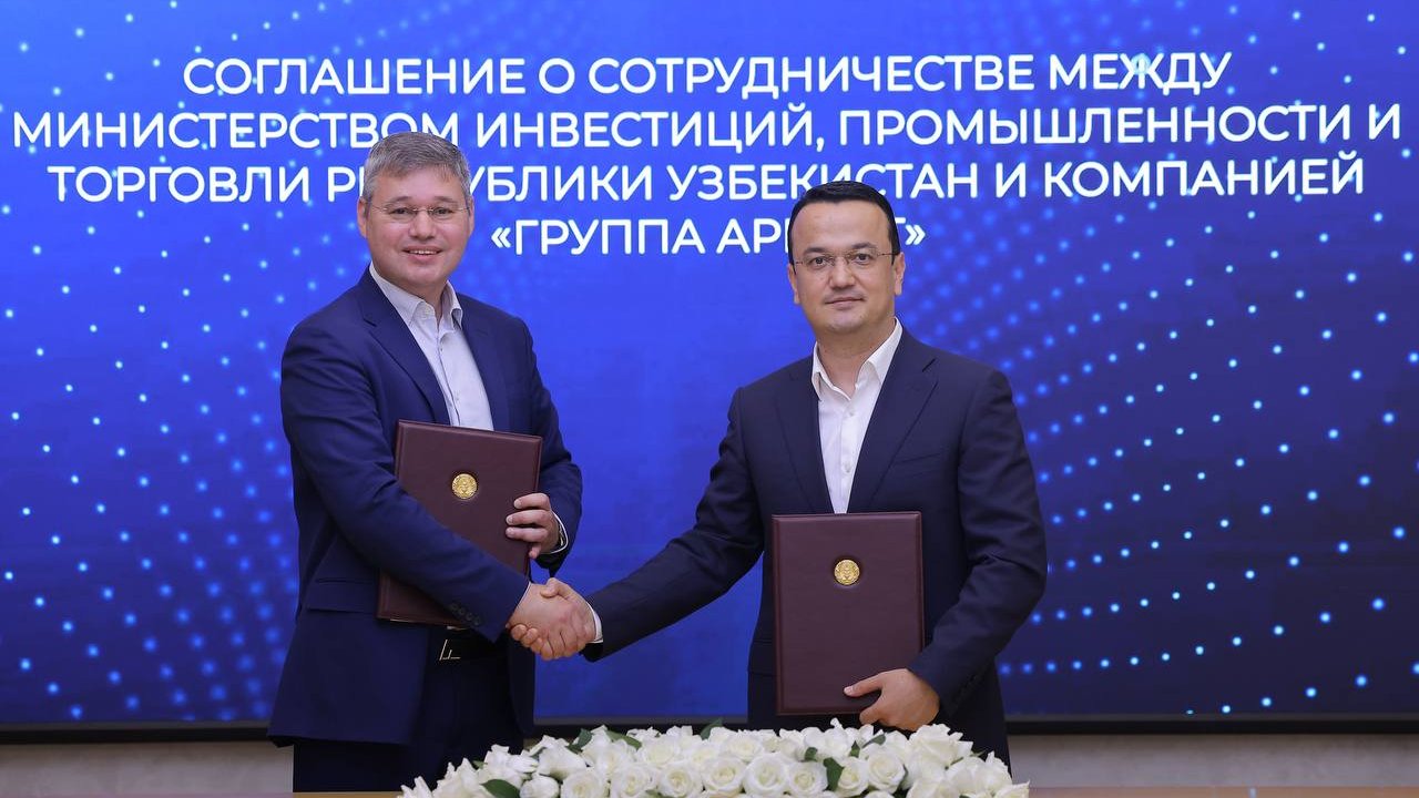 Uzbekistan, Russia’s Arnest Group forge pact to strengthen industrial ties