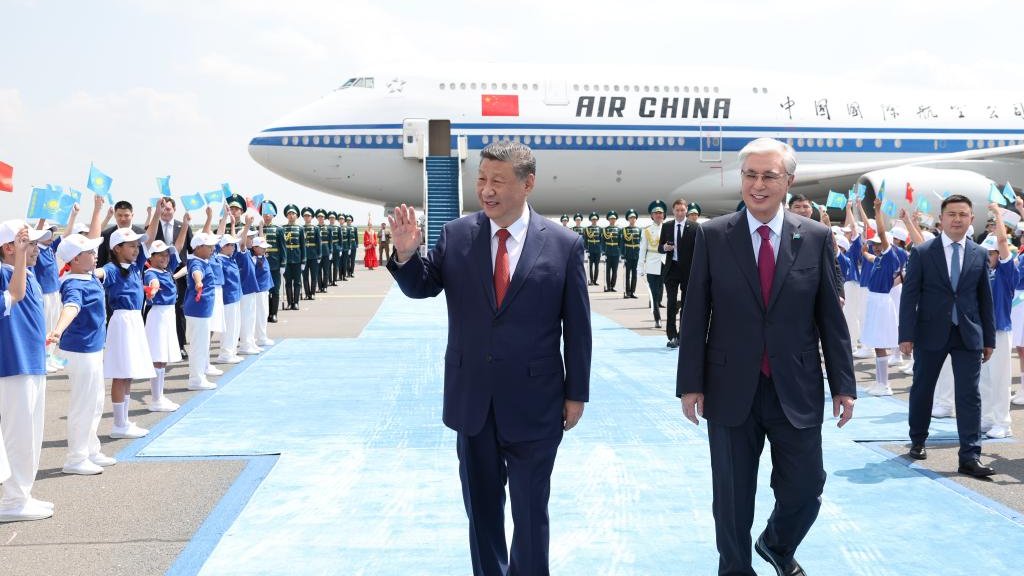 Xi arrives in Astana for China-Central Asia Summit