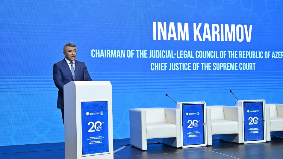 International conference "Global Challenges in Judicial Administration" kicks off in Baku