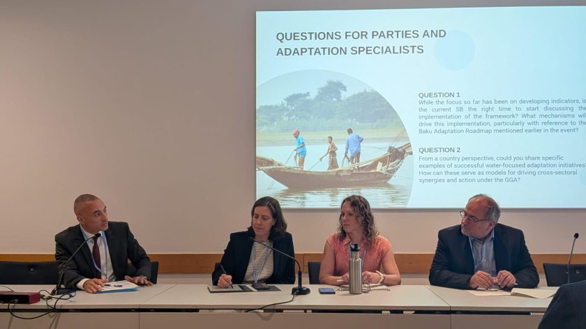 “Baku Dialogue on Water for Climate Action” initiative featured in Germany