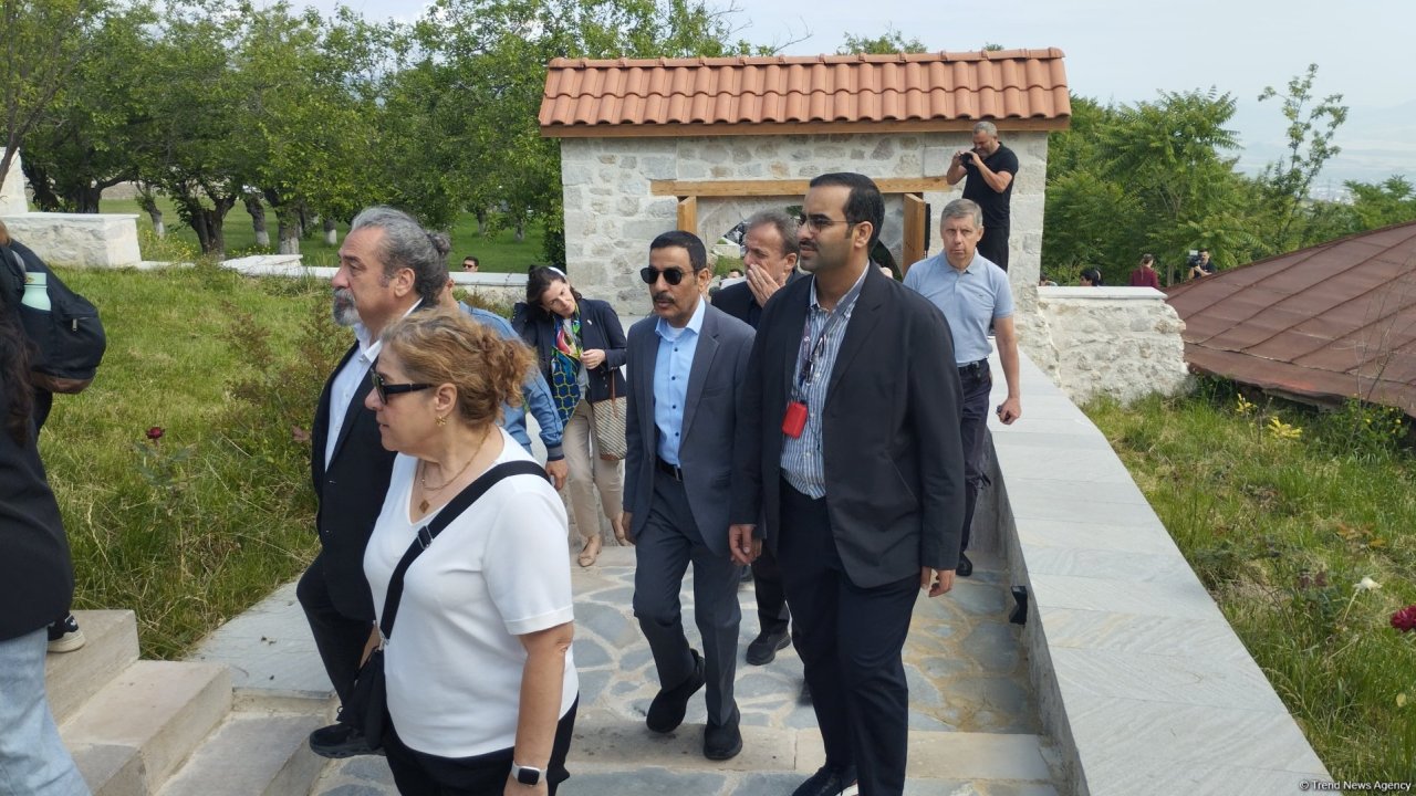 Diplomatik korpusun nümayəndələri Şuşa şəhərinə gəliblər