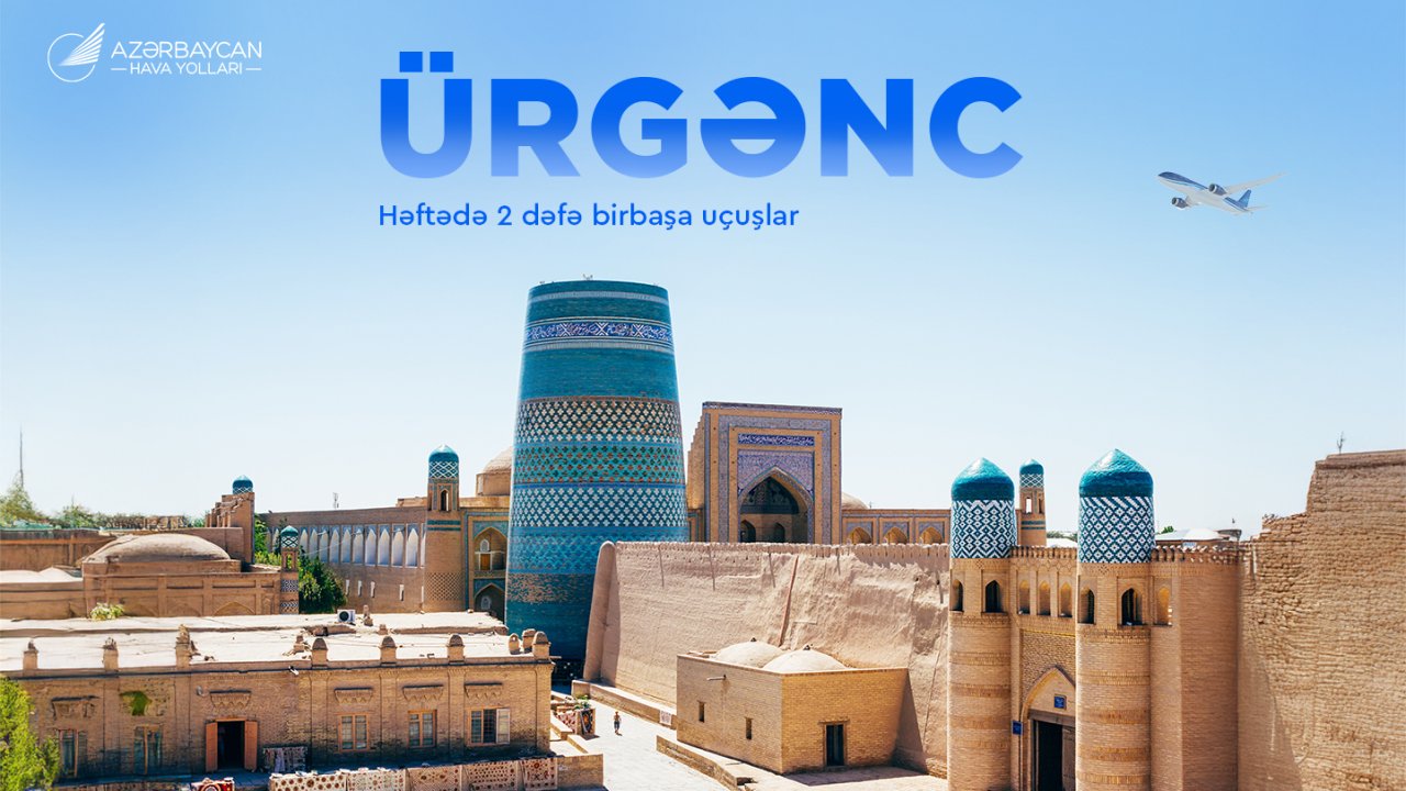 AZAL resumes regular flights to Urgench