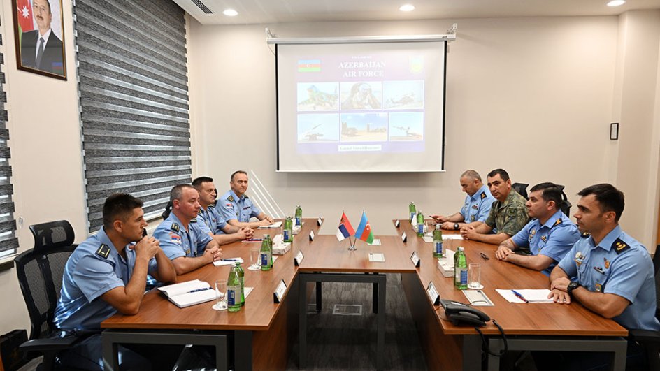 Specialist meeting between Azerbaijani and Serbian Air Forces held