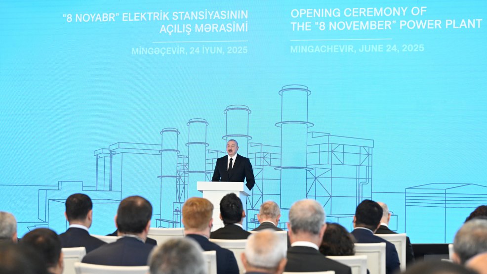 Prezident İlham Əliyev: Son 20 il ərzində biz Azərbaycanın energetika sistemini demək olar sıfırdan qurmuşuq