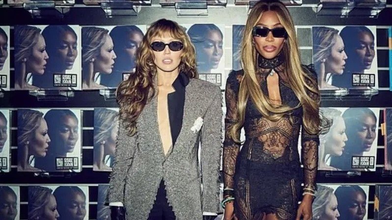 Naomi Campbell shuts down criticism of Miley Cyrus
