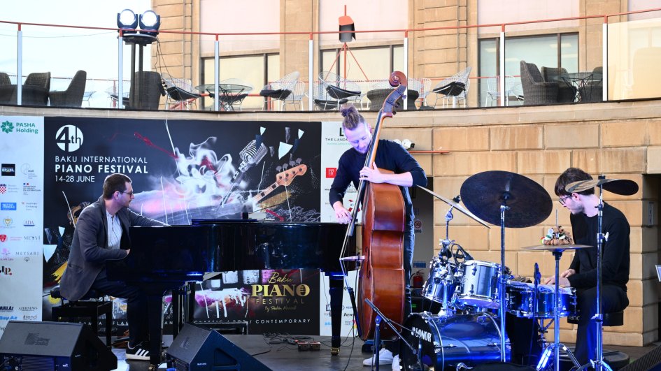 Avstriya caz triosu “Baku Piano Festival 2025”də çıxış edib