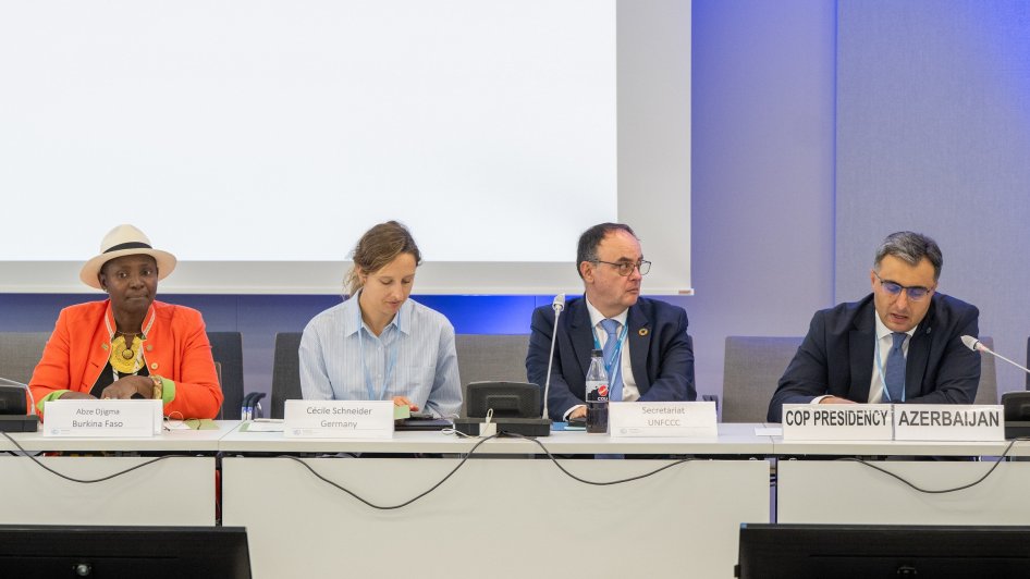 Representative of COP29 Presidency addresses ninth meeting of Paris Committee on Capacity-building