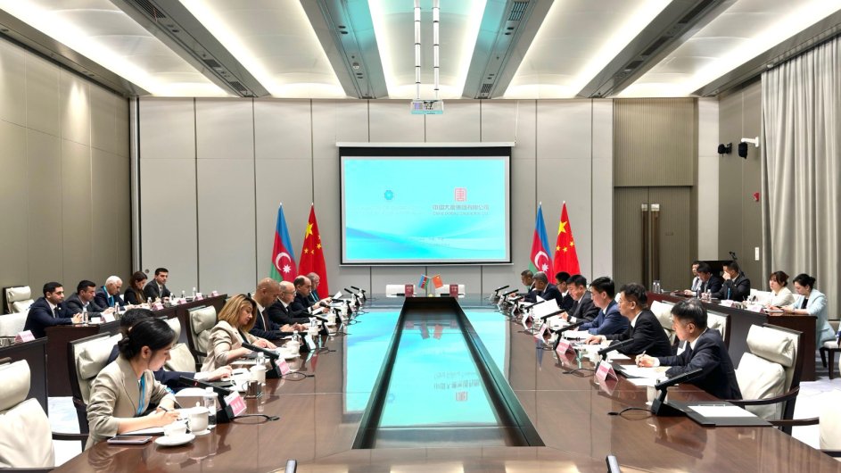 Çinin “Datang” şirkəti ilə “yaşıl enerji” dəhlizinin inkişafı üzrə əməkdaşlığa dair Anlaşma Memorandumu imzalanıb