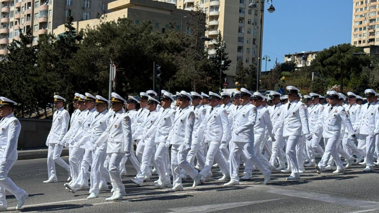Troops march through Azerbaijan's Khankendi to mark Armed Forces Day (PHOTO/VIDEO)