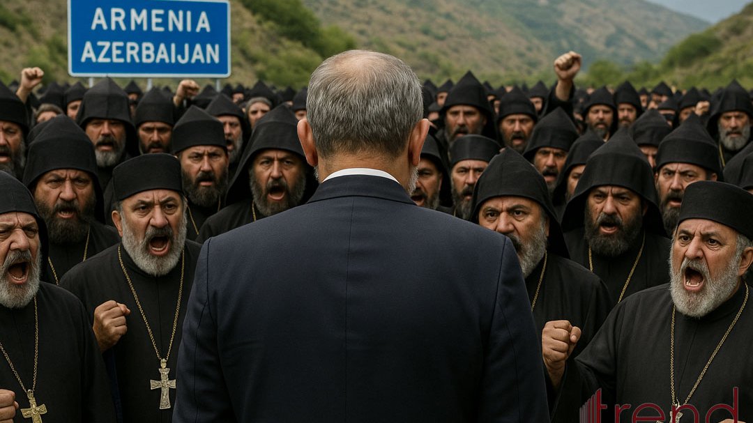 Paşinyan sülhdən, keşişlər müharibədən danışır