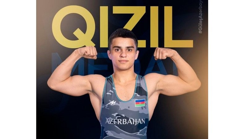 Azərbaycan güləşçisi Avropa çempionu olub