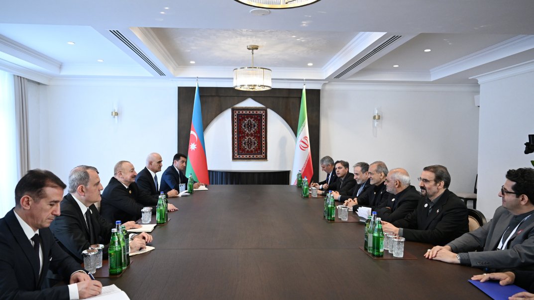 Xankəndidə Prezident İlham Əliyevlə İran Prezidenti Məsud Pezeşkianın görüşü olub