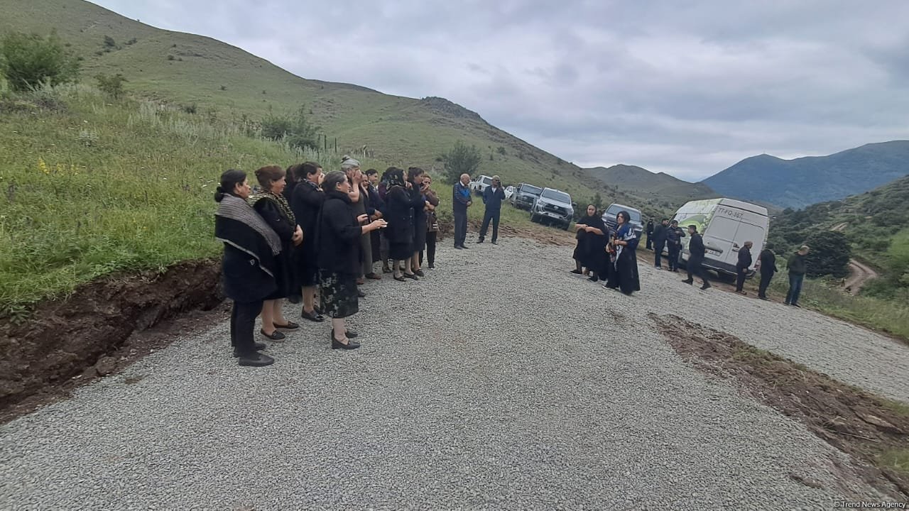 Kəlbəcərdə Birinci Qarabağ müharibəsində itkin düşən 3 şəhidlə vida mərasimi keçirilib