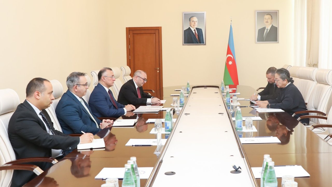 Səhiyyə Nazirliyində BMT-nin İqtisadi və Sosial Komissiyasının İcraçı katibi ilə görüş keçirilib