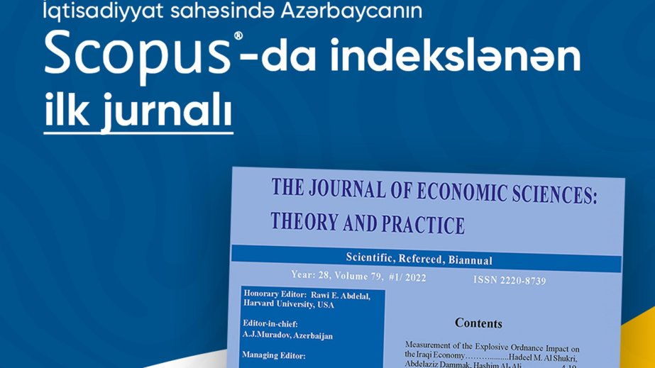 Landmark achievement in economic science: UNEC journal indexed in SCOPUS