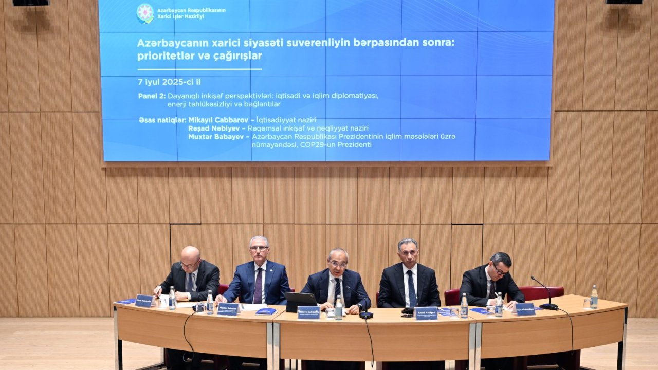 Azərbaycanda özəl sektorun xarici bazarlara çıxışının artırılması müzakirə edilib