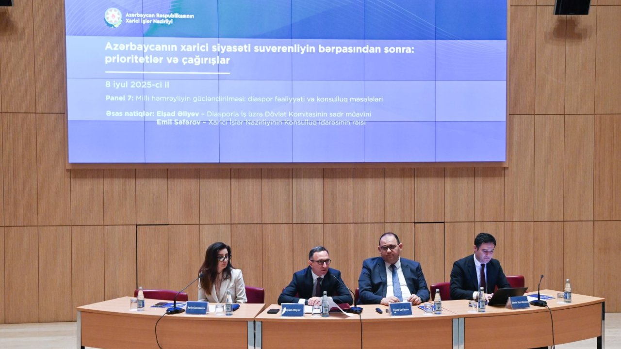 Diplomatik xidmət orqanlarının rəhbərləri xaricdə yaşayan azərbaycanlıların təşkilatlanmasını müzakirə ediblər