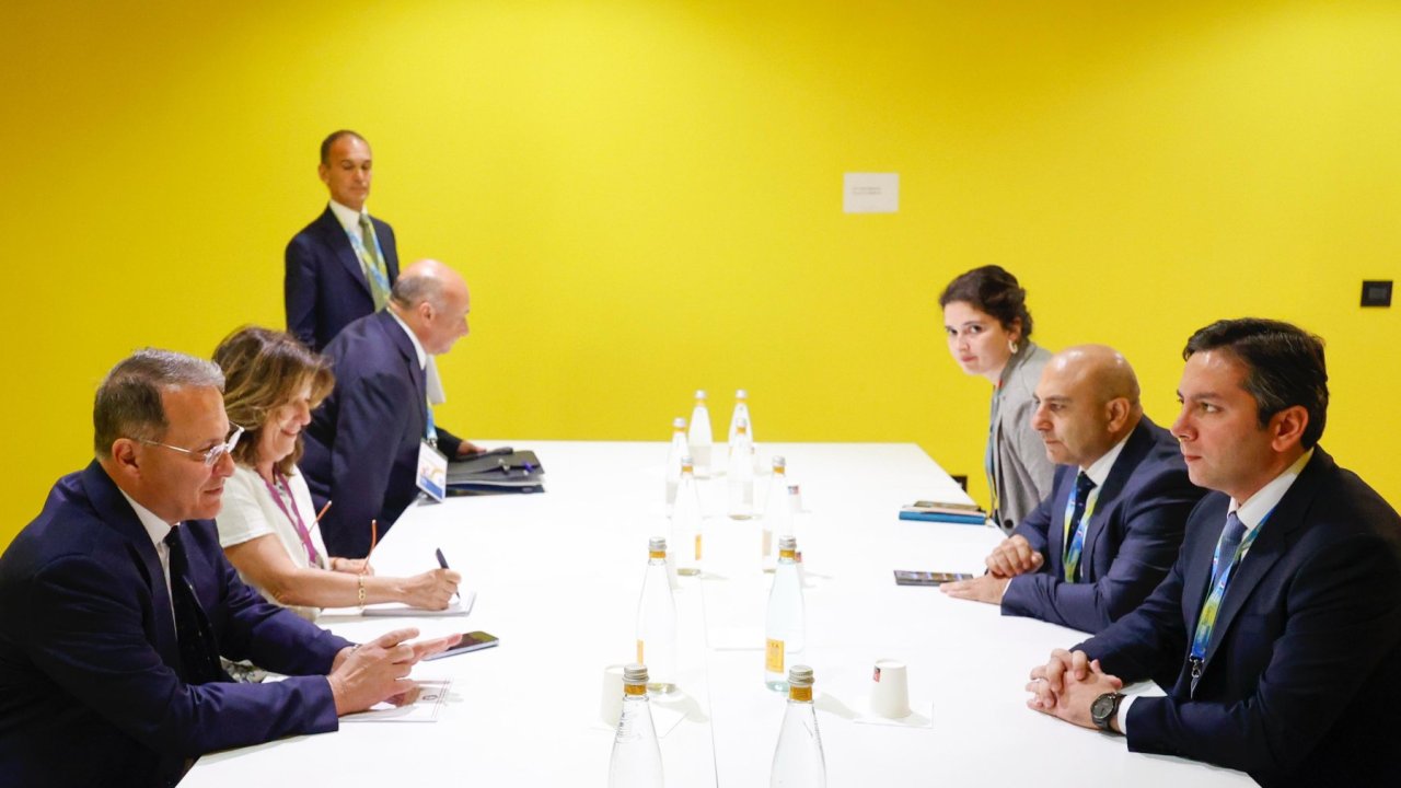 Yalçın Rəfiyev Ukrayna Bərpa Konfransında iştirak edib