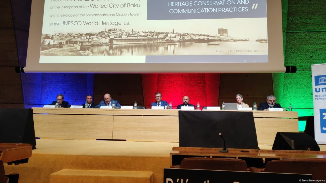 UNESCO-nun 47-ci sessiyasında İçərişəhərin Ümumdünya İrs Siyahısına daxil edilməsinin 25 illiyinə həsr olunmuş tədbir keçirilib