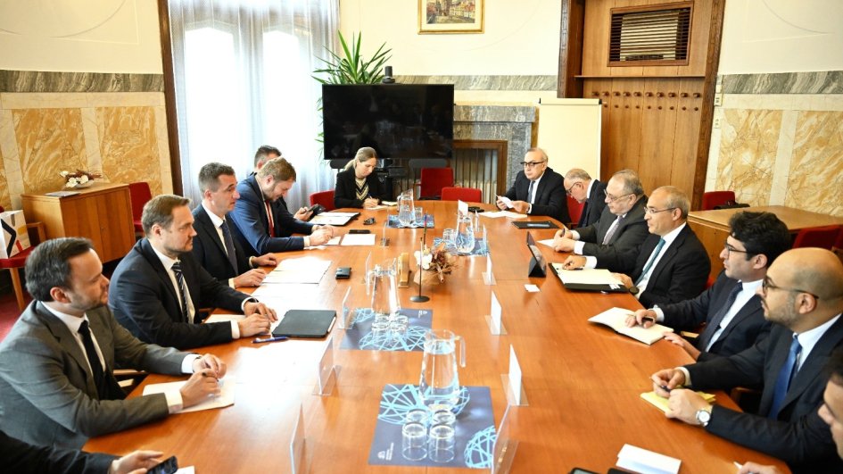 Azərbaycanla Çexiya ikitərəfli ticarət dövriyyəsinin artırılmasını müzakirə edib