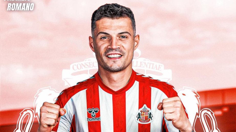 Sunderland agree deal to sign Granit Xhaka from Bayer Leverkusen