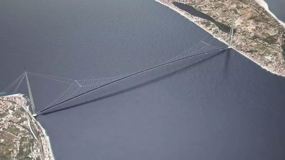 İtaliyanın ən böyük asma körpüsü 13,5 milyard avroya başa gələcək