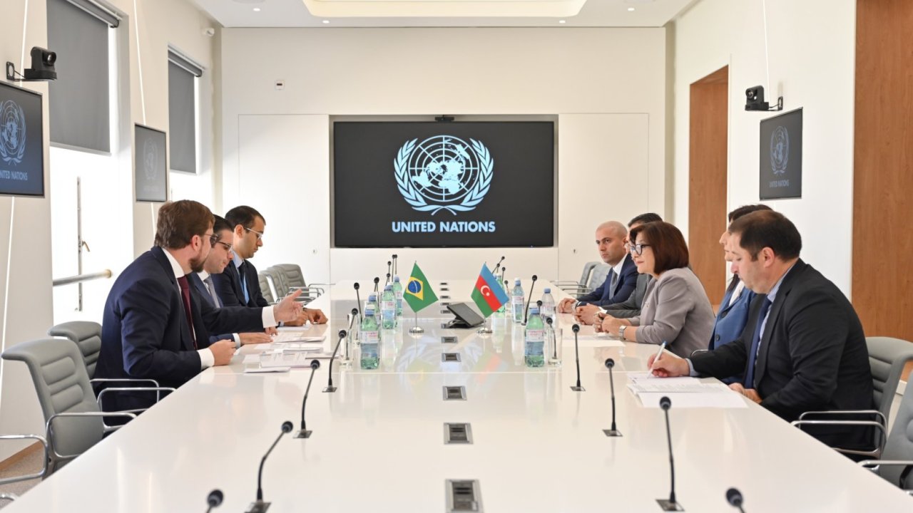 Azərbaycan və Braziliya arasında əlaqələrin daha da genişləndirilməsi müzakirə edilib