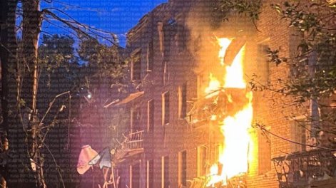 Kiyev dron və raketlərlə vurulub, dağıntılar var