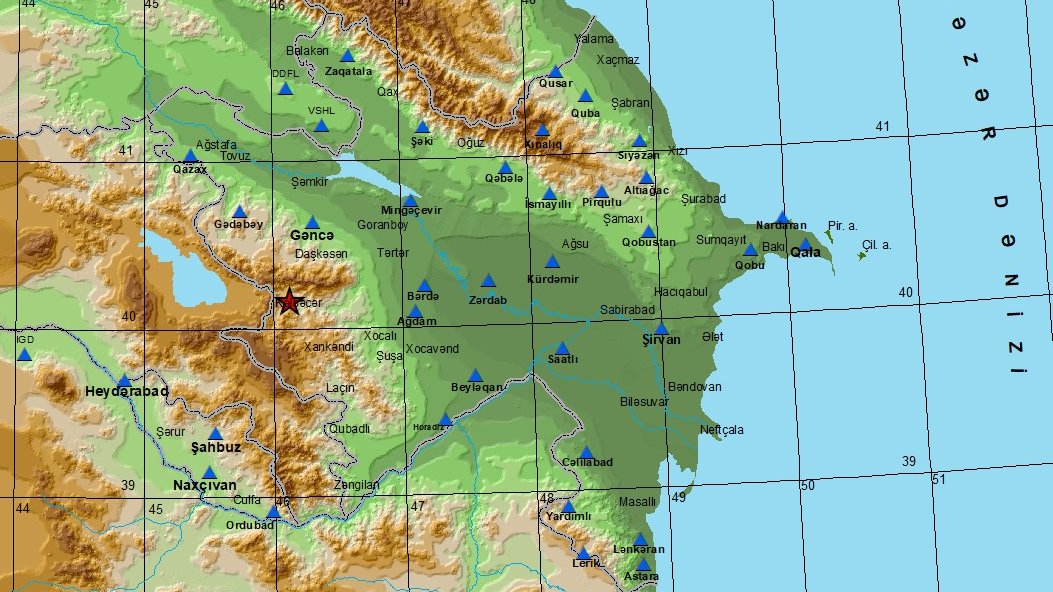 Kəlbəcər rayonunda zəlzələ baş verib