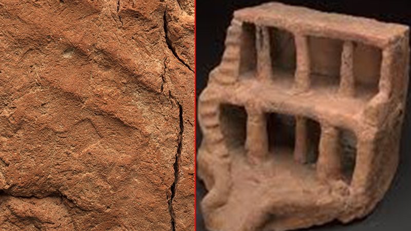 Antik mezarda 4 bin yıllık el izi keşfedildi