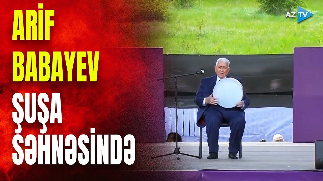 Xalq artisti Arif Babayev illər sonra Şuşada səhnədə