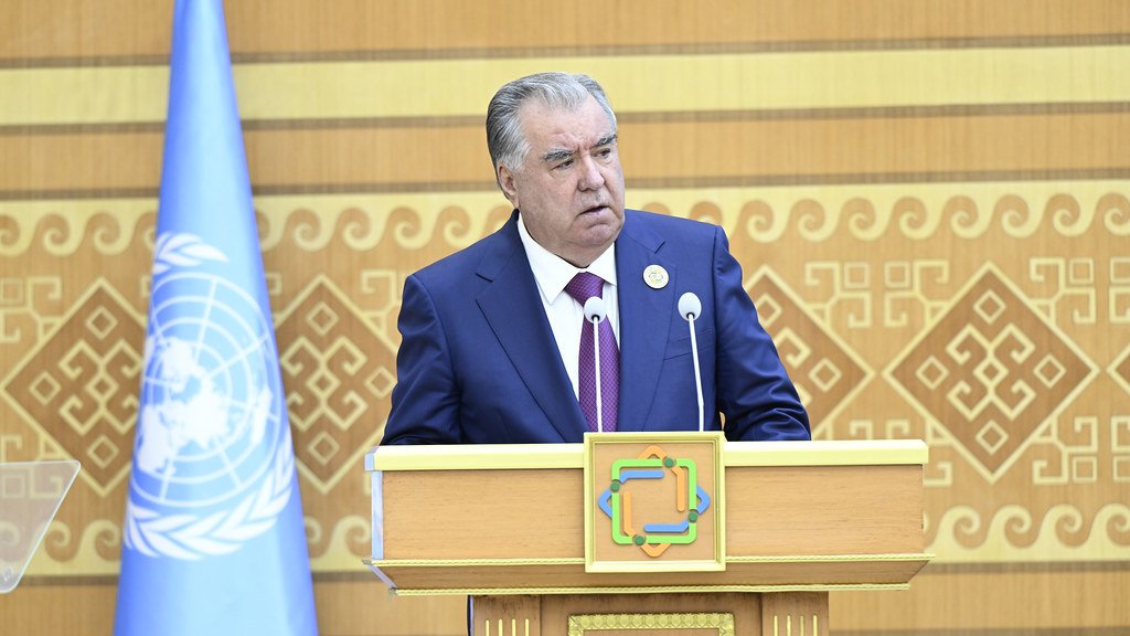 President of Tajikistan stresses green energy and infrastructure dev't at UN conference