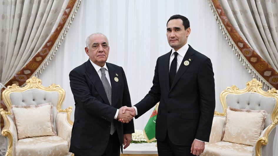 Prime Minister of Azerbaijan meets with President of Turkmenistan