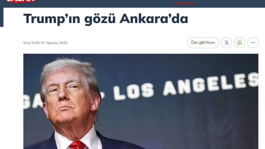 “Sabah” qəzeti: Ərdoğan kimi, Tramp da regionda hərbi qarşıdurma cəbhələrinin yaranmasına qarşıdır