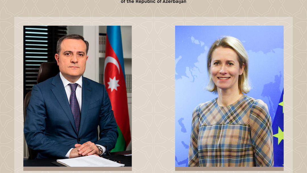 Azerbaijani FM, EU High Representative hold phone talk