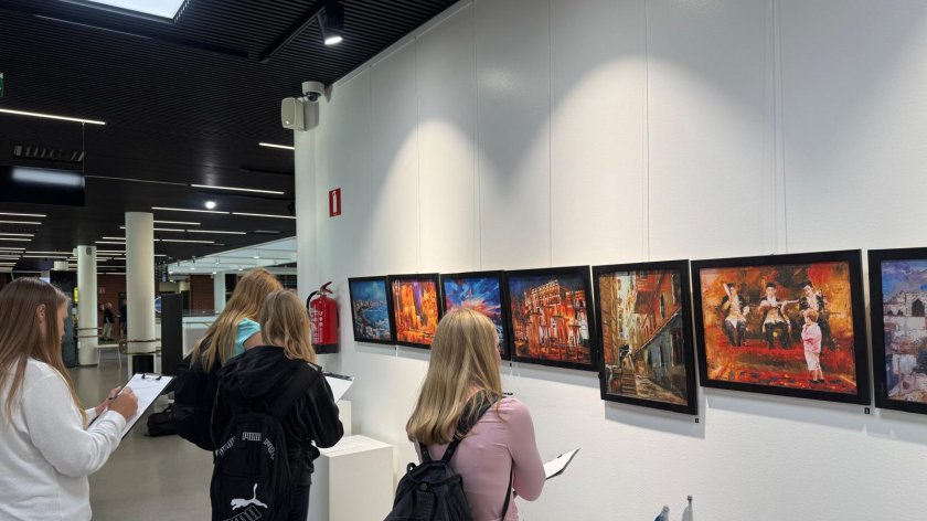 Solo exhibition “Magnificent Baku” by Azerbaijani artist Chingiz Abasov opens in Finland