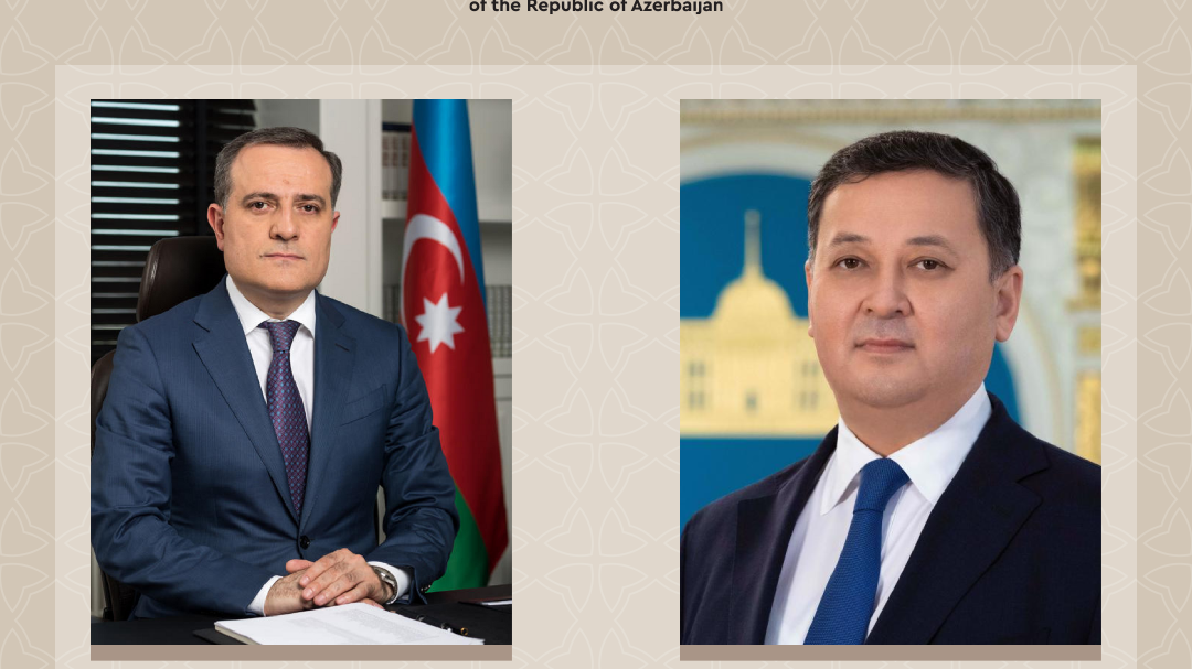 Ceyhun Bayramov Qazaxıstan XİN rəhbəri ilə Vaşinqton görüşünün nəticələrini müzakirə edib