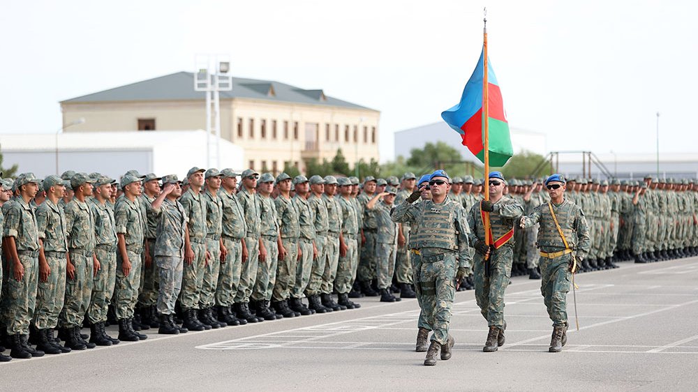 Azərbaycan Ordusunda andiçmə mərasimləri keçirilib