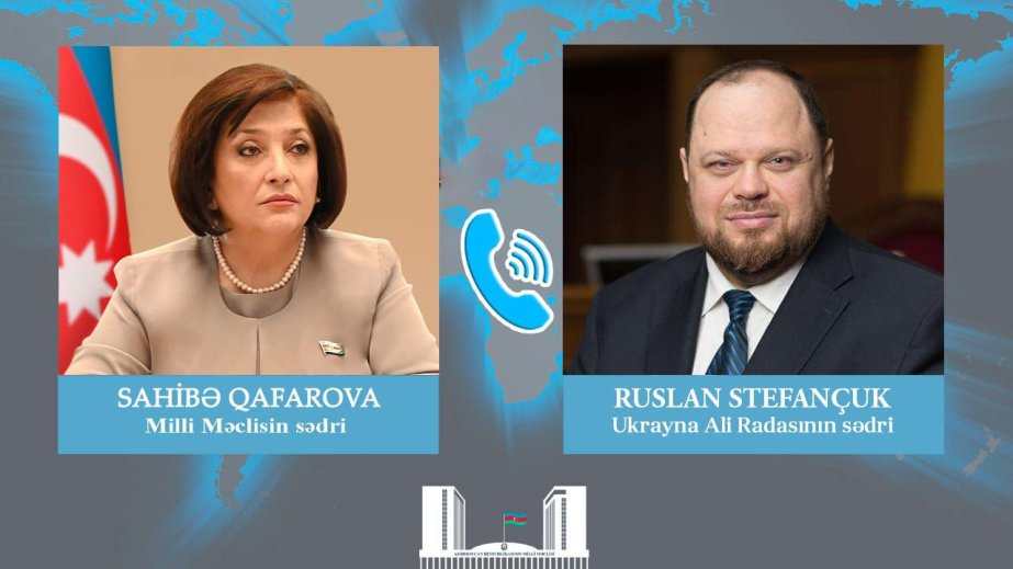Azerbaijani, Ukrainian Parliamentary Speakers discuss interparliamentary cooperation over phone
