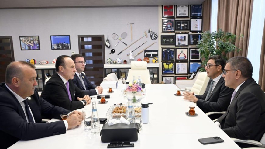 Albaniya ilə Azərbaycan arasında idman sahəsində əməkdaşlıq imkanları müzakirə olunub